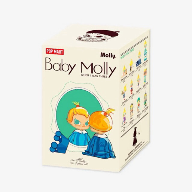 (Liveลด100฿) กล่องสุ่ม Baby Molly When I was Three！Series Figures