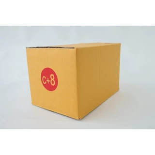 กล่องไปรษณีย์ เบอร์ C+8 ขนาด 20×30×19 ซม. กล่องพัสดุฝาชน หนา 3 ชั้น ราคาส่ง พร้อมส่ง Boxpanda ล็อต 149
