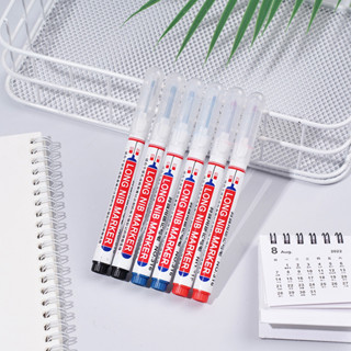 ปากกามาร์คเกอร์ ปากกามาร์คเกอร์หัวยาว กันน้ํา สำหรับงานก่อสร…