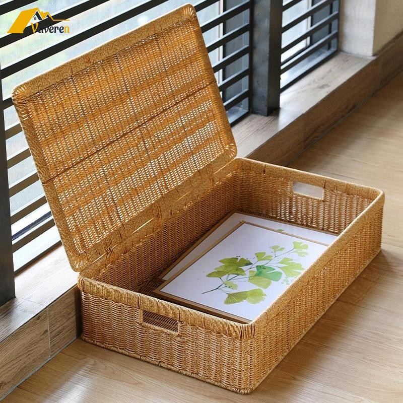 [Vaveren] Ratta Under Bed Storage Box Container for Farmhouse Study Room Bed Bed Storage Box Bedroom