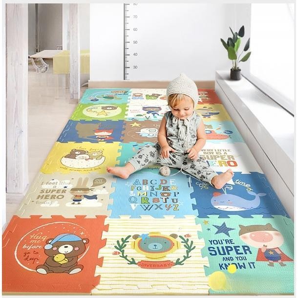 Dodo love TOYS PLUS แผ่นรองคลานเด็ก แผ่นโฟมรองคลาน จิ๊กซอว์ปูพื้น รูปที่ 6