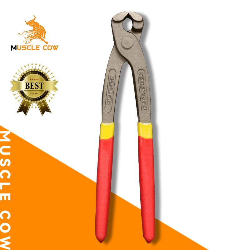 MUSCLE COW คีมผูกลวด เกรดพรีเมี่ยม หนามาก ขนาด 8นิ้ว เกรดพรีเมี่ยม คีมตัดลวด คีมปากนกแก้ว คีมมัดลวด