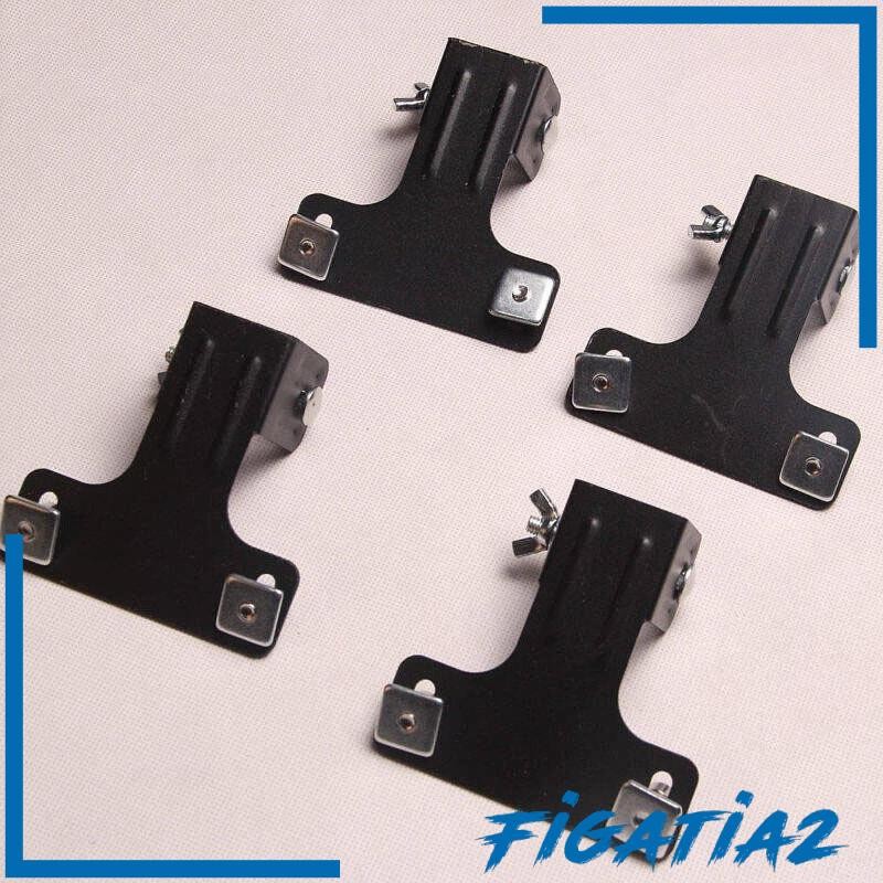 [Figatia2] Generic Roof Rack Cross Bar Clamps Sturdy Car Carrier Bar Clamps