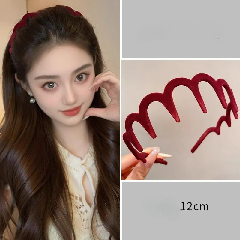 ที่คาดผมพลาสติกแฟชั่นแบบนุ่มสไตล์ฝรั่งเศสที่คาดผมที่คาดผม - รูปที่ 4