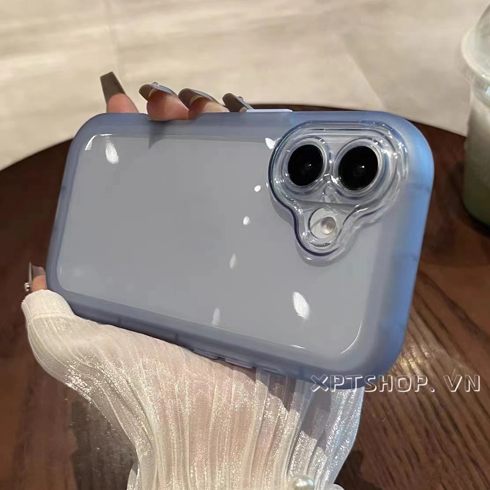 Candy Series Frosting เคสโทรศัพท์สําหรับ iPhone 17 PRO MAX 16 15 14 13 12 11 PRO MAX ครอบคลุมเต็มรูปแบบกันกระแทกป้องกันปลอกอ่อน