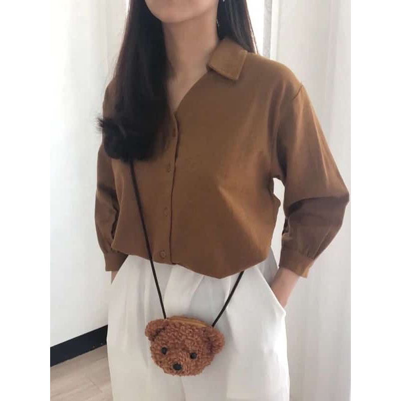 KEMEJA ZETERINDO - VOLA LINEN SHIRT / BALLOON SLEEVE LINEN SHIRT / MODERN OVERSIZE LINEN SHIRT