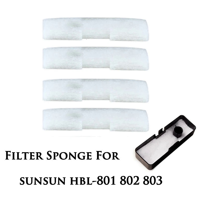 Sunsun Part ชุดฟองน้ํากรองแทนที่สําหรับ Hang On น้ําตก Fitler HBL-801 HBL-803 HBL-803