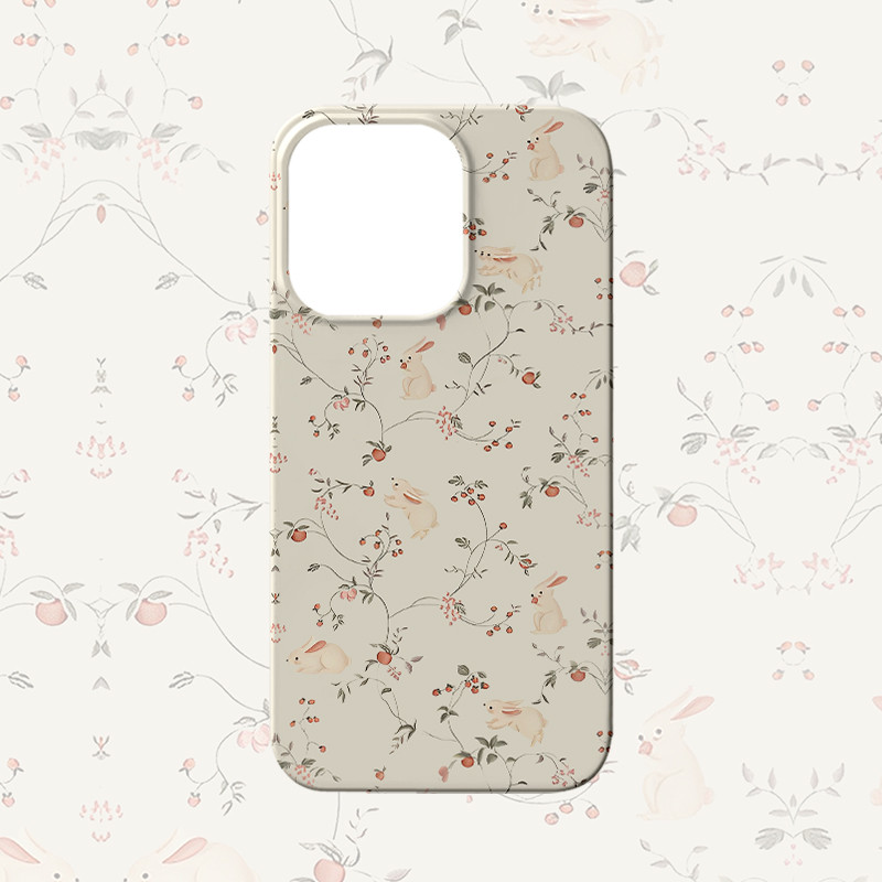 เคสโทรศัพท์การ์ตูนลายดอกไม้น่ารักเรียบง่ายใช้ได้กับiphone11/15Promax/13เคสโทรศัพท์11/13/12/14promaxก