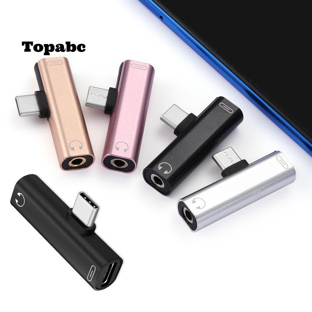 ตัวแปลง type อะแดปเตอร์แปลง USB Type-C เป็น 3.5 มม. สำหรับ Samsung S10 S9 Huawei Mate 20
