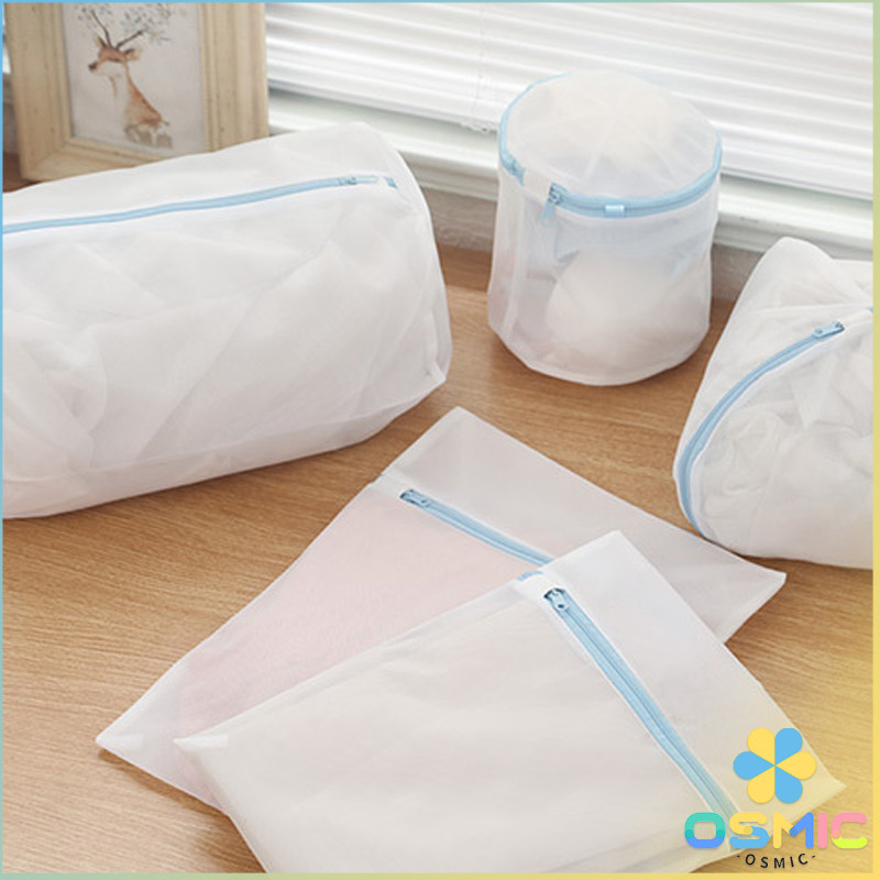 MIC ถุงซักผ้า เนื้อละเอียด ถุงซักถนอมผ้า laundry bag - รูปที่ 6