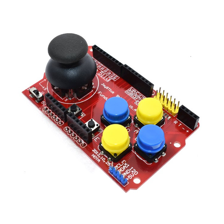 เกมแพด JoyStick Keypad Shield PS2 nRF24L01 Nk 5110 LCD I2C