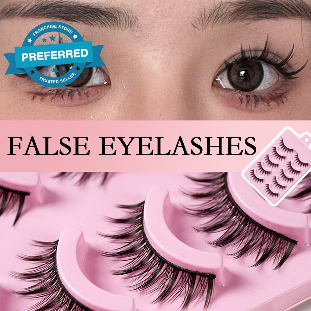 3d ขนตาปลอมหนาธรรมชาติทุกวันขนตา Extension เครื่องมือปลอมขนตา N2d6