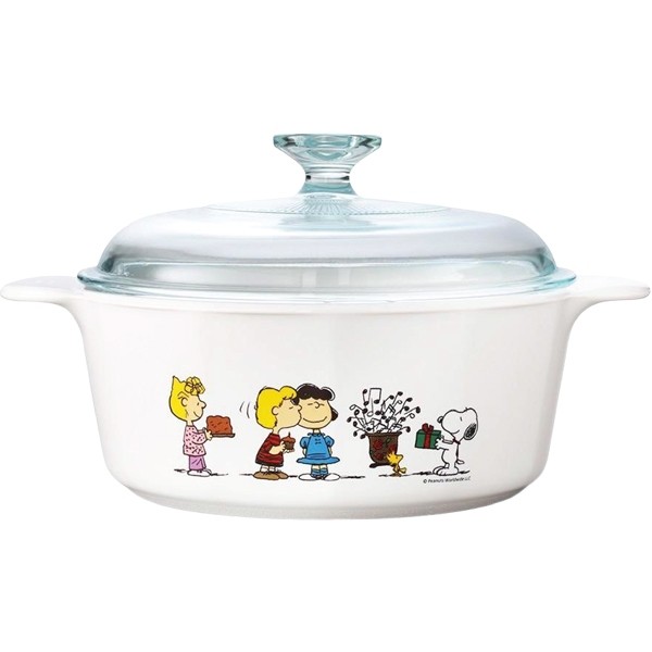 หม้อ คอร์นนิ่งแวร์ พีนัส ขนาด 2.5 ลิตร Pyrex Snoopy