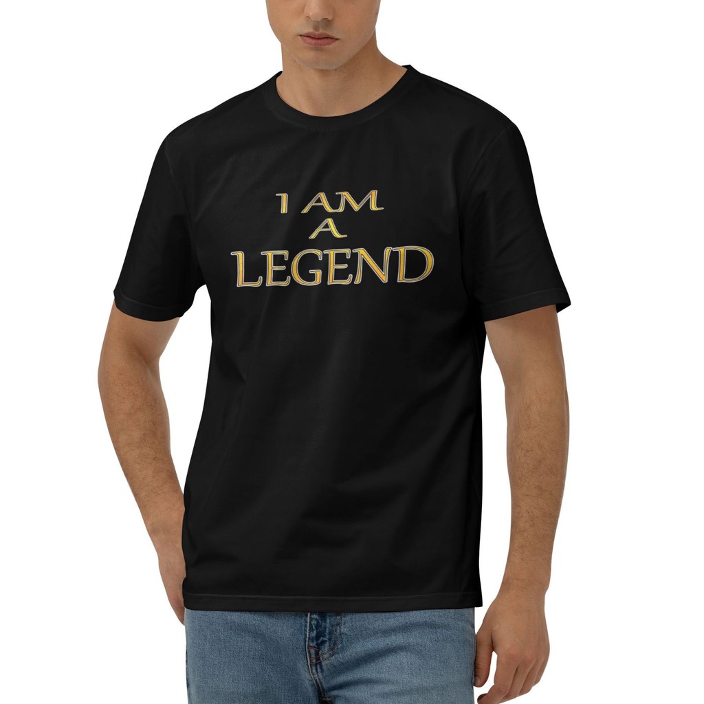 I Am A Legend Novelty Print Wear เสื้อยืดแฟชั่น