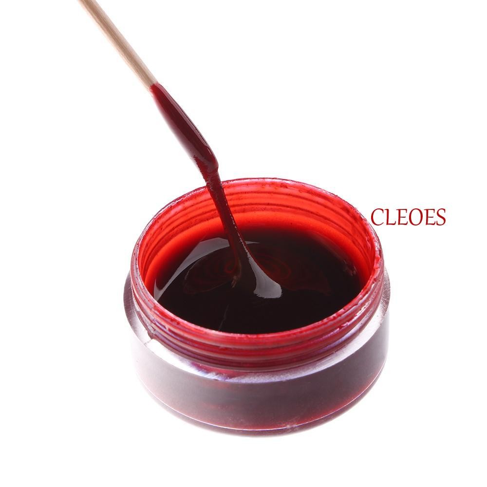 Cleoes เลือดปลอม ตลก แผลเทียมที่สมจริงเป็นพิเศษ แผลเป็น Party Supplies Body Paint ครีมเลือด