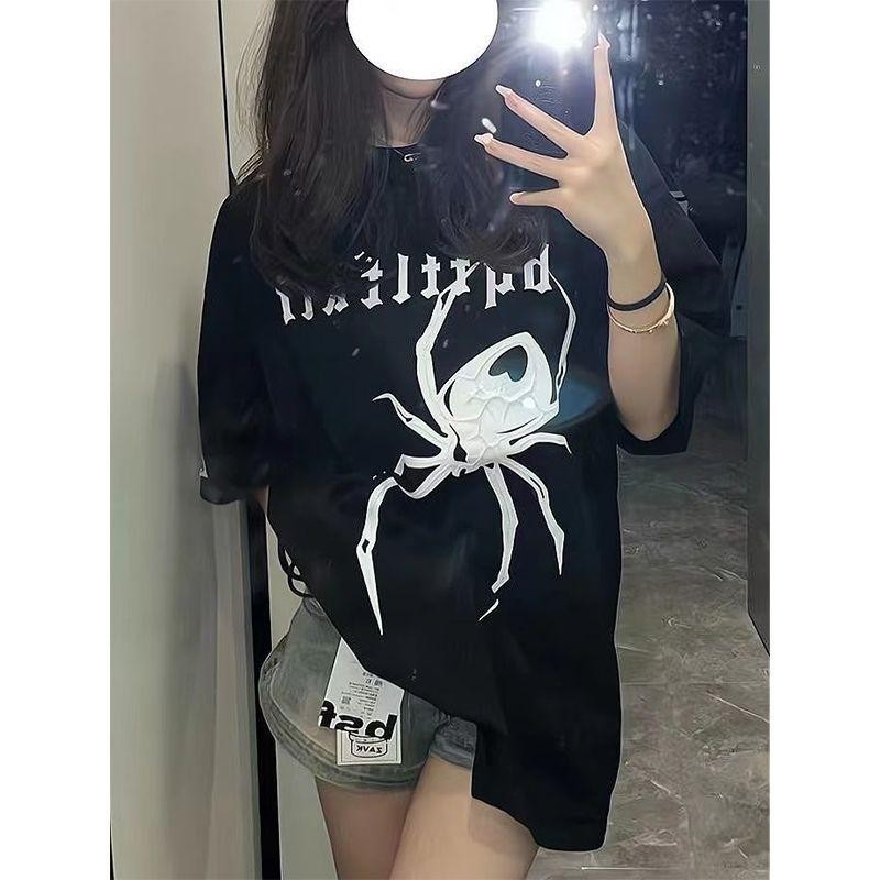 ส่งฟรี เสื้อยืดสกรีนลายcotton100% CM45สไตรเกาหลี ทรงสวยไม่ย้วย สีไม่ตก เนื้อผ้าดี ตัดเย็บดีn