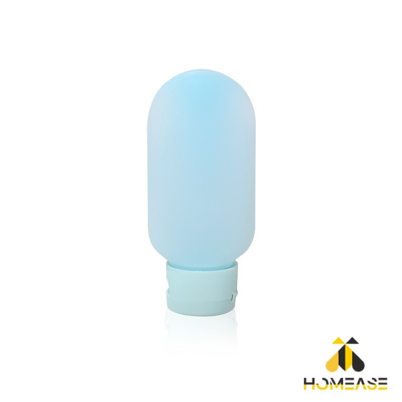 HA แบบพกพา ขนาด 60ml หลอดอ่อน ขวดรีฟิลพลาสติก โลชั่นครีมบรรจุภัณฑ์ travel bottle