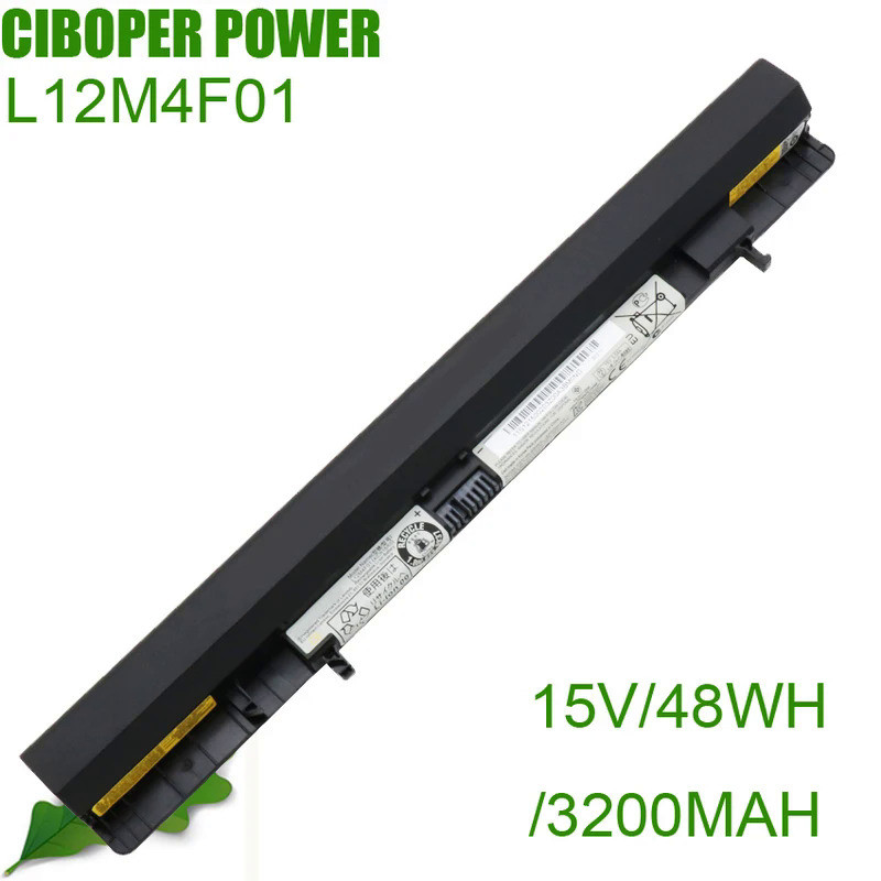 CP Genuine Laptop Battery L12M4F01 15V/48WH /3200MAH For Flex 14 15 14d 15D 14M 15M S500 L12L4A01 L1