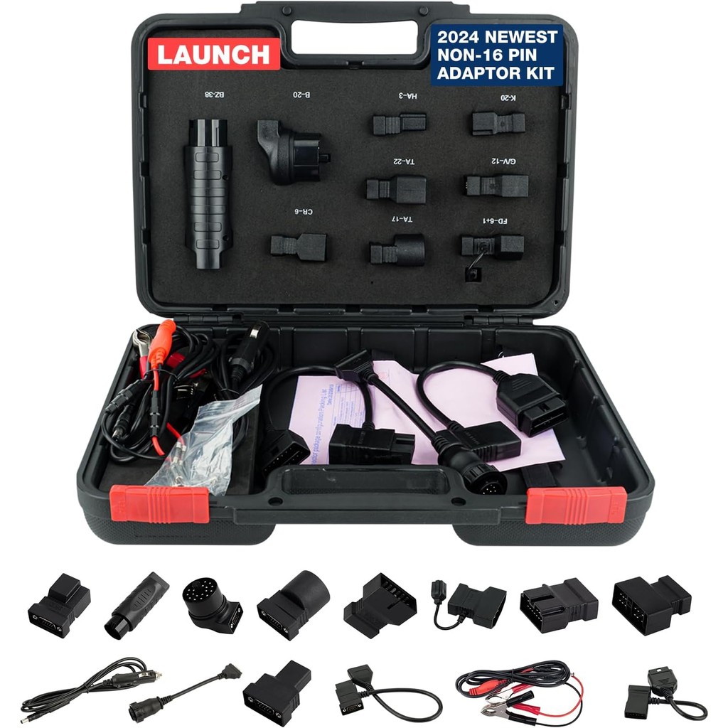 Launch X431 Extension OBD2 16pin Cables and Connectors Work for LAUNCH CRP919E BT/ CRP919X BT LAUNCH