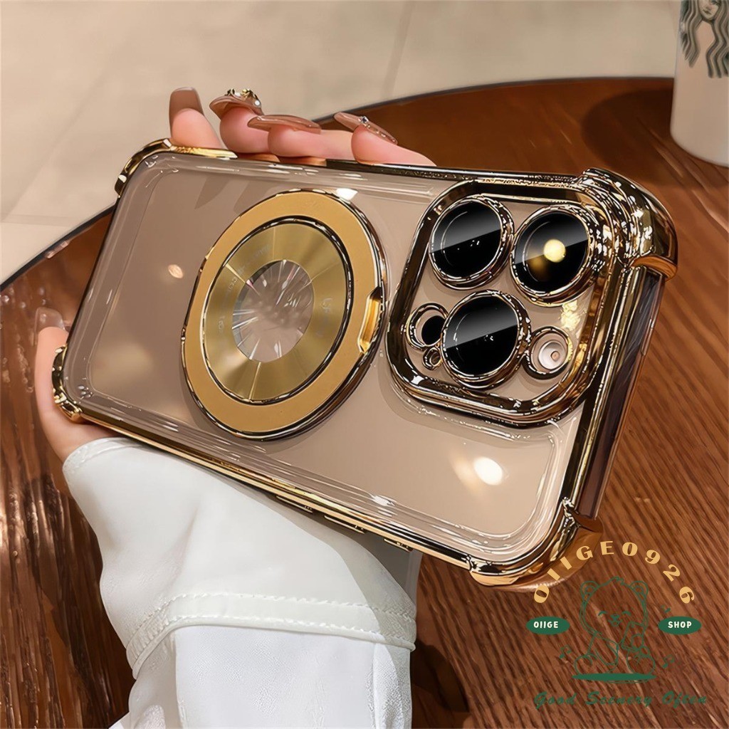 เคส iphone16 Desert สีถุงลมนิรภัยวงเล็บหมุนเคสโทรศัพท์ iphone16 Pro Max 15 14 13 12 11 เคสสําหรับ iPhone เคสซิลิโคนนิ่ม TPU กันกระแทก