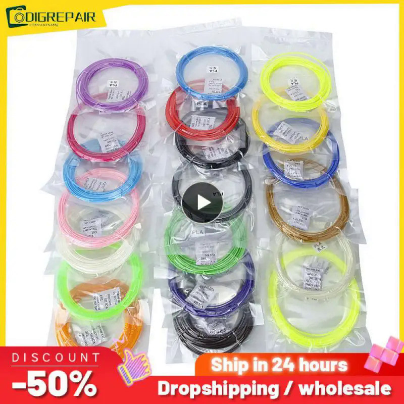 Printing Filament 3Color ABS Filament PLA 3d Printer Pen Filament Refill 3d Handle Plastic For 3D Pe