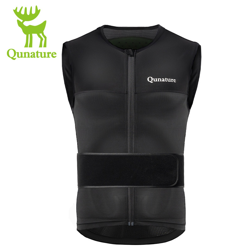 【TH Delivery】Qunature กระดูกงู สกีกลับเสื้อกั๊กเอวกระดูกสันหลังป้องกัน ซีอี1 ระดับป้องกันการชนกันสกีป้องกันย์สกีอุปกรณ์กีฬาสกี — صورة 5