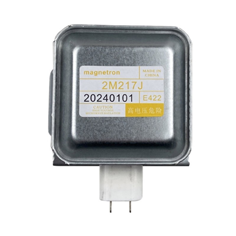 Sup เตาอบไมโครเวฟที่มีประสิทธิภาพ Magnetron หลอดเตาอบไมโครเวฟ 2M217J หลอดทําความร้อนอิเล็กทรอนิกส์พื้นผิวโลหะส่วนไมโครเวฟ