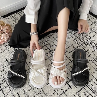 พร้อมส่ง🚚 รองเท้าเเตะพื้นนิ่ม แฟชั่นรองเท้าผู้หญิง รองเท้าแตะขายดี