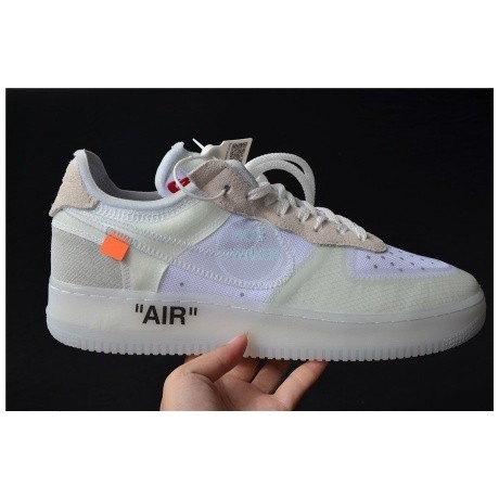 รองเท้าผ้าใบ Off-White x Air Force 107 Low AF1 CINL