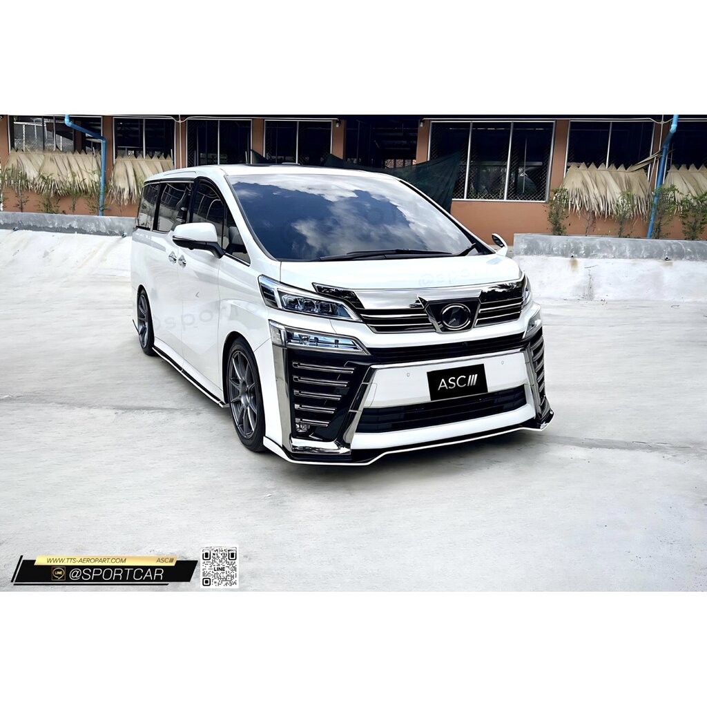 ชุดแต่ง Vellfire 30 MC ทรง ลิ้นแต่งรอบคัน OEM Racing Style - ชุดแต่ง Velfire, Vellfire แต่งสวย, Vell