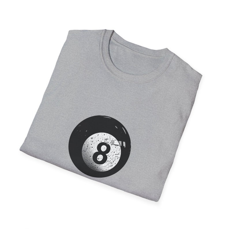 8 Ball Graffiti T-Shirt | billiards pool spray paint street art gift for him nyc gift spray for her 