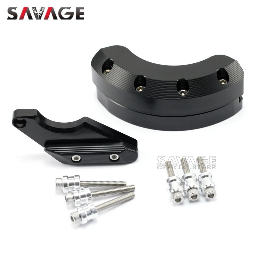 SAV For YAMAHA XJ6 DIVERSION/F XJ6N FZ-6R 2009-2017, FZ6 N/S 04-09 Engine Crankcase Oil Pump Guard C