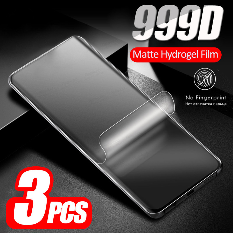 999D Matte Frosted Soft Hydrogelฟิล์มสําหรับUmidigi Power 7 One G3 G1 C1 Max Plus G5 Mecha G9 ระเบิด