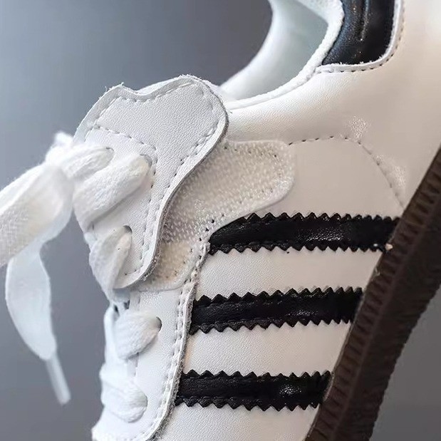 รองเท้าผ้าใบ รองเท้าระบายอากาศ รองเท้าลำลอง ใส่ได้ทั้งเด็กชายและหญิง (พร้อมส่งจากไทย) - รูปที่ 4