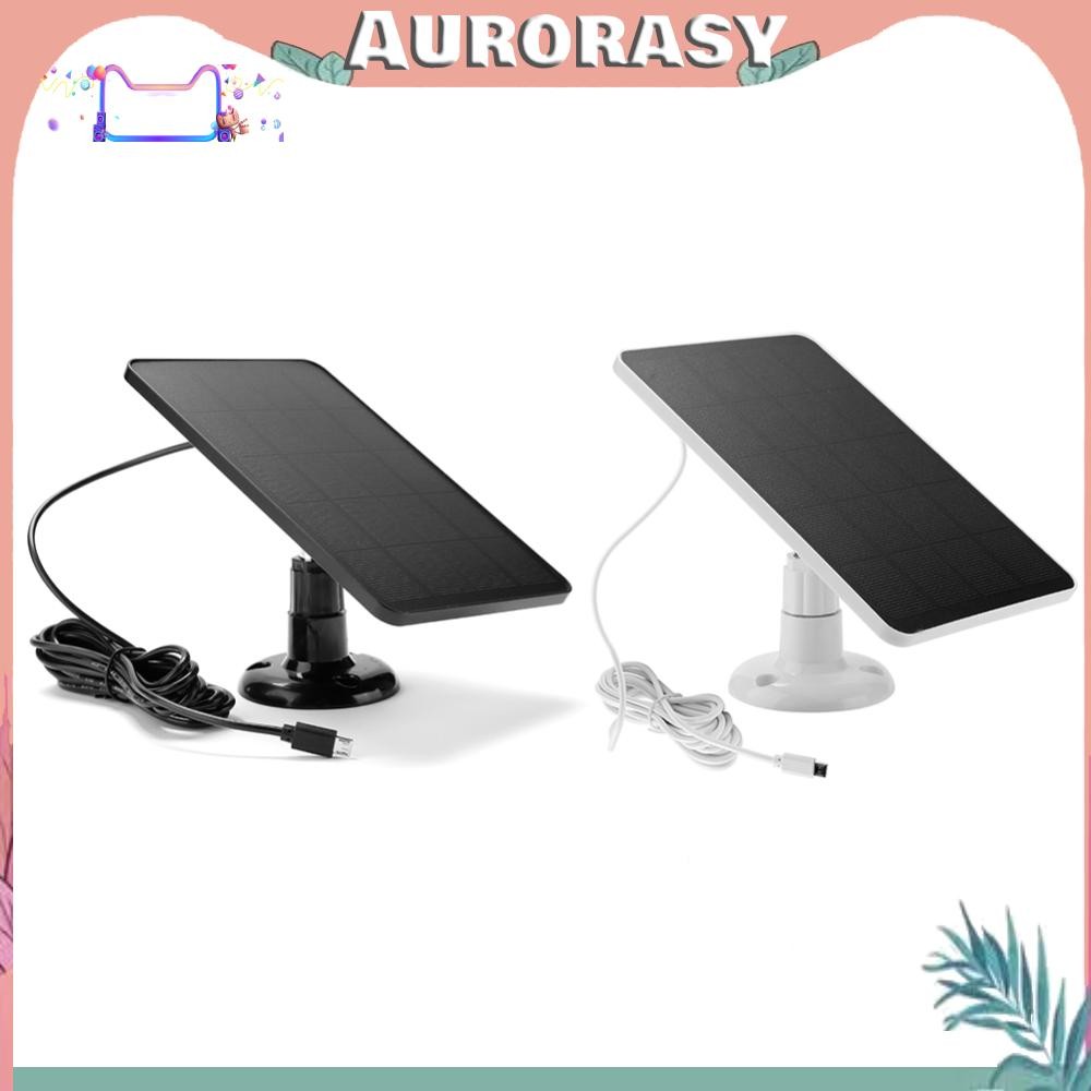 เครื่องชาร์จโซล่าเซลล์ 10W 5V Micro USB ชาร์จแผงโซลาร์เซลล์ Monocrystalline