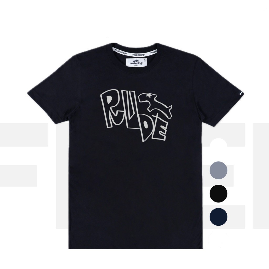 เสื้อยืด RUDEDOG นุ่มตัวท็อป รุ่น FREERUNNING S-5XL