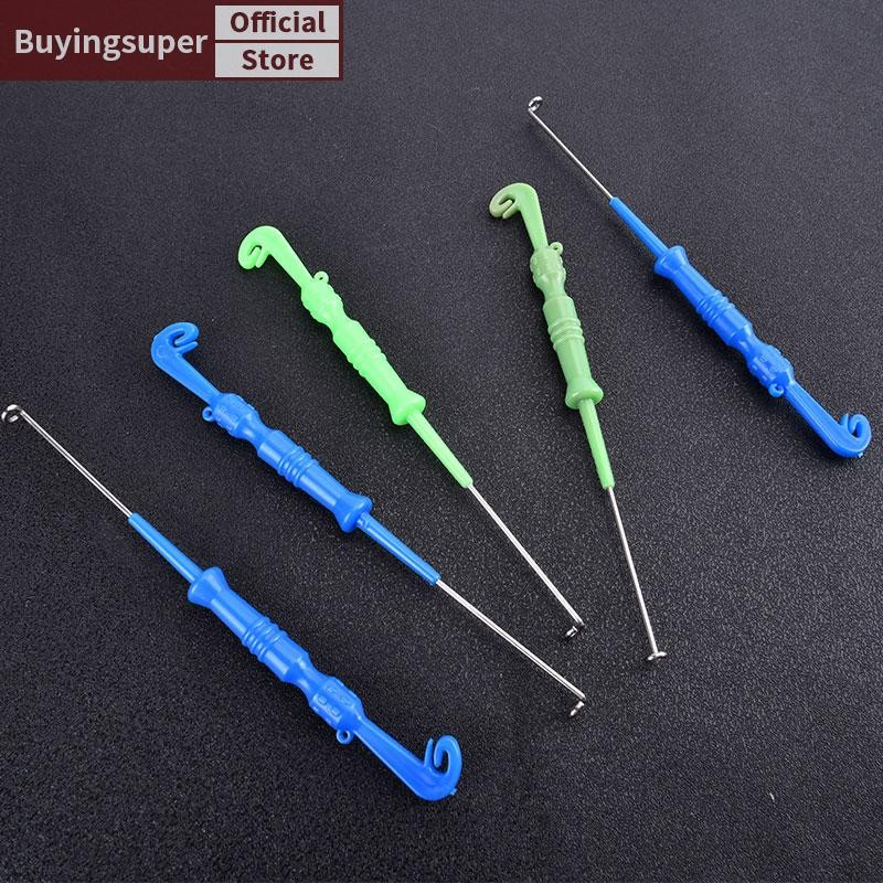 Joe ตกปลา Universal Fly เล็บ Knot Tying Extractor Hook Remover Quick Knot Loop LR