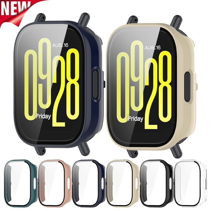 ฟิล์มป้องกันนาฬิกา + PC กรณีใช้งานร่วมกับ Xiaomi Redmi Watch 5 Active Full Coverage สําหรับ MI Redmi Watch 5 Lite นาฬิกาอุปกรณ์เสริม