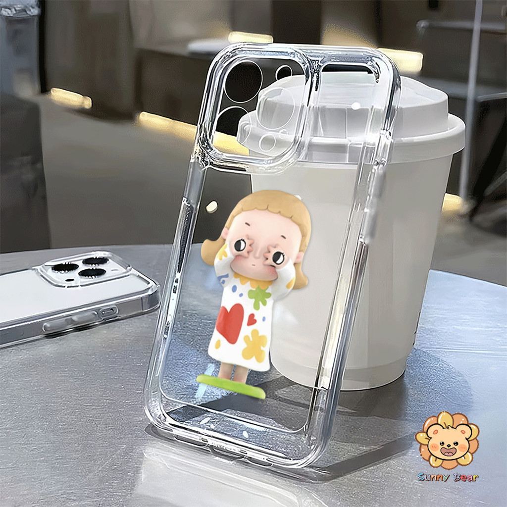 เคสโทรศัพท์iPhone 16 Pro Maxน่ารักนิโอโตะ POP MART 15 14 XR 13 11 12 Pro Max 8 7 6 6S Plus X Xs Max Se 2020 13 12 11 Simpleขั้นสูงโปร่งใสTpuเคสโทรศัพท์
