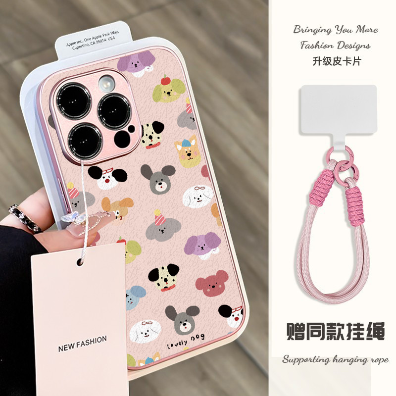 สําหรับiphoneกรณีip16 IP15 PRO MAX IP11 IP12 PRO IP7 IPXS MAX IP13 IP14PLUSเจ้าหญิงน้อยน่ารักการ์ตูนสร้างสรรค์Shockproofsimple