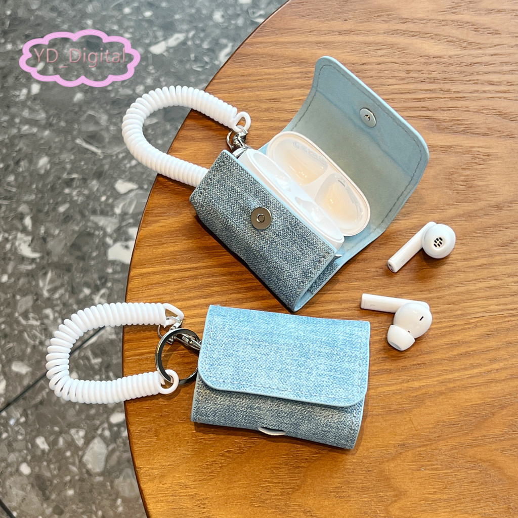 สําหรับrealme Buds T310 T100 T110 T300 Air 3 Neo Air 5 6 Proกรณีหูฟังฝาครอบป้องกันหนังหูฟังเปลือกนุ่