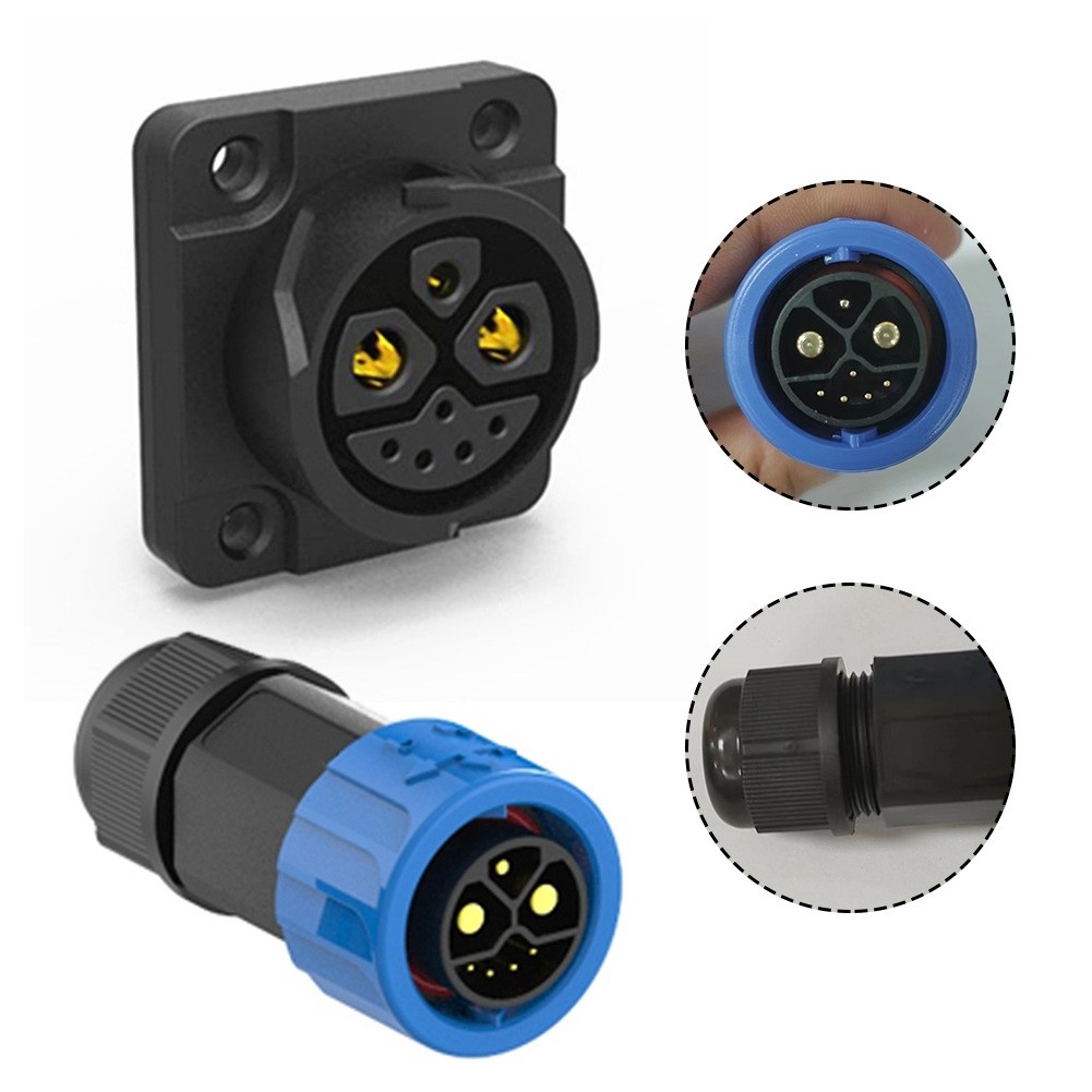[BETL] M23 IP67 ชายหญิง 2+1 plus 5 ขั้วต่อแบตเตอรี่, ซ็อกเก็ตเครื่องชาร์จรถจักรยานยนต์