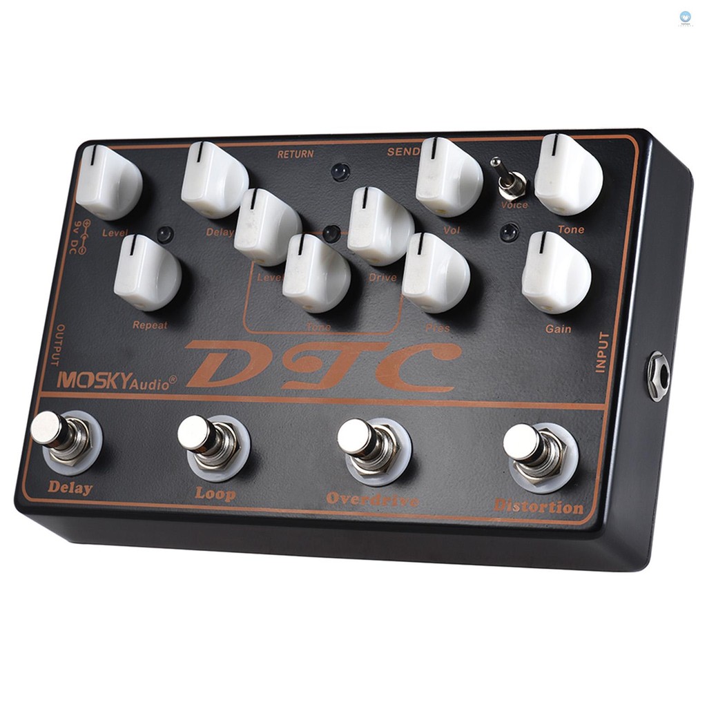 Moskyaudio + + Loop Dtc 4-in-1 Pedal Loop + Delay Pedal Loop [local New] Dtc TTC E*m Dtc 4 in Delay 