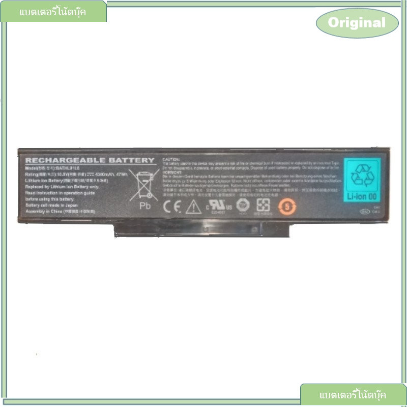 แบตเตอรี่ที่เข้ากันได้สำหรับ BENQ S46, Qinghuatongfang K42 K462 K463 แล็ปท็อป BATHL90L6/91L6 .batter