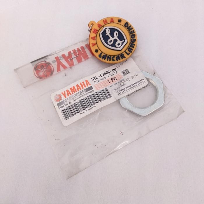 CVT DOUBLE CLASP NUT MIO SPORTY/MIO SMILE/MIO SOUL/FINO OLD ORIGINAL YAMAHA 5TL-E7668-00 ดีที่สุด