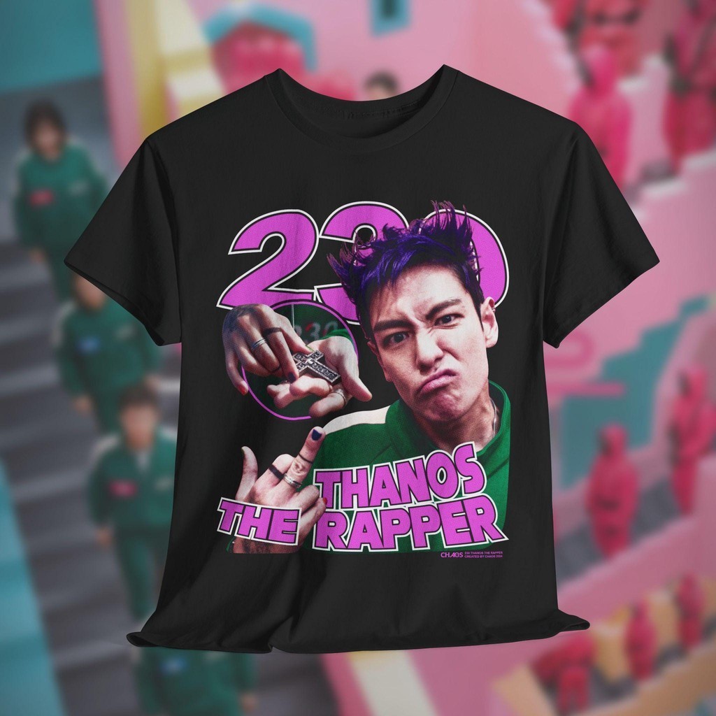 เสื้อยืด Squid Game 2 230 Thanos The Rapper S-5XL
