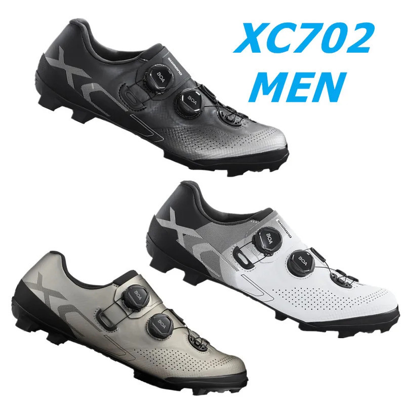 รองเท้าปั่นจักรยาน SHIMANO XC7 SH-XC702 MTB Bike SPD