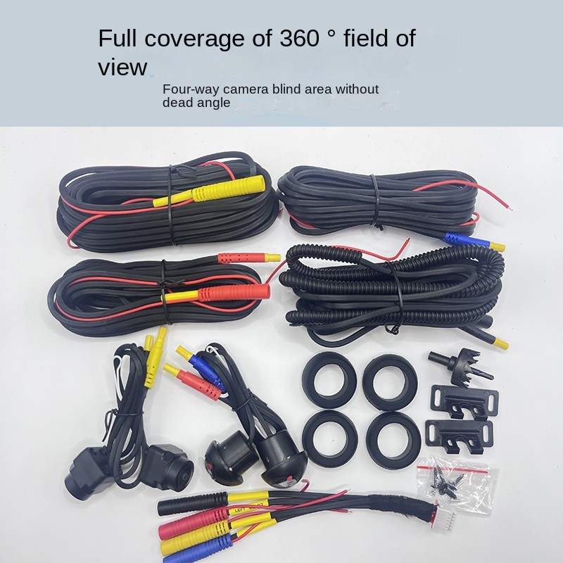 กล้องพาโนรามา On-board 360 3D2053/225/307 ภาพย้อนกลับ Sony HD 1080P การเจาะพิเศษ