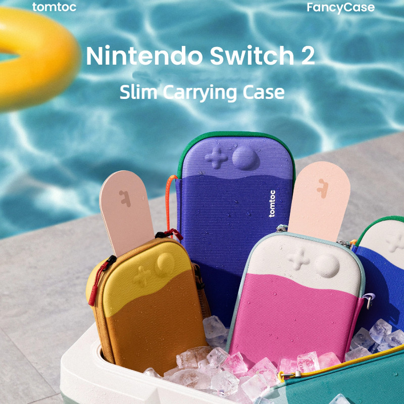 Tomtoc Switch 2 FancyCase-G05 Series Slim Carrying Case สําหรับ Nintendo Switch 2 (2025)