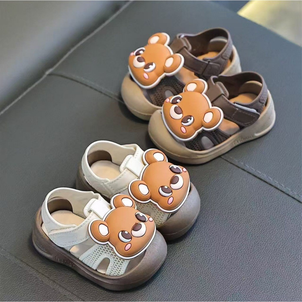 1.1 PUNCAK RUMAH168 SA104 รองเท้าแตะเด็กผู้ชายทําจากยางกันลื่นระดับพรีเมียม